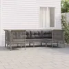 Image de Vidaxl Salon De Jardin 5 Pcs Avec Coussins Bois De Pin ImprÃ©gnÃ©