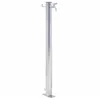 Image de vidaXL Colonne Ã  eau de jardin 80 cm acier inoxydable rond