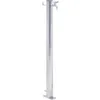 Image de vidaXL Colonne Ã  eau de jardin 100 cm acier inoxydable rond