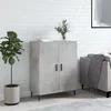 Image de vidaXL Buffet gris bÃ©ton 69,5x34x90 cm bois d'ingÃ©nierie