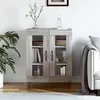 Image de vidaXL Buffet sonoma gris 69,5x34x90 cm bois d'ingÃ©nierie