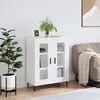 Image de vidaXL Buffet blanc 69,5x34x90 cm bois d'ingÃ©nierie