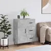 Image de vidaXL Buffet gris bÃ©ton 69,5x34x90 cm bois d'ingÃ©nierie