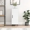 Image de vidaXL Buffet blanc 34,5x34x90 cm bois d'ingÃ©nierie