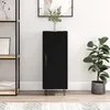 Image de vidaXL Buffet Noir 34,5x34x90 cm Bois d'ingÃ©nierie