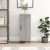 Image de vidaXL Buffet Sonoma gris 34,5x34x90 cm Bois d'ingÃ©nierie
