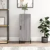 Image de vidaXL Buffet Sonoma gris 34,5x34x90 cm Bois d'ingÃ©nierie