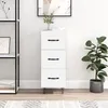 Image de vidaXL Buffet blanc 34,5x34x90 cm bois d'ingÃ©nierie