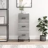 Image de vidaXL Buffet Sonoma gris 34,5x34x90 cm Bois d'ingÃ©nierie