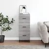 Image de vidaXL Buffet Sonoma gris 34,5x34x90 cm Bois d'ingÃ©nierie