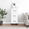 Image de vidaXL Buffet blanc 34,5x34x90 cm bois d'ingÃ©nierie