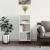 Image de vidaXL Buffet blanc brillant 34,5x32,5x90 cm bois d'ingÃ©nierie