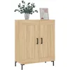 Image de Vidaxl Buffet ChÃªne Sonoma 69,5x34x90 Cm Bois D'ingÃ©nierie