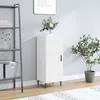 Image de vidaXL Buffet blanc 34,5x34x90 cm bois d'ingÃ©nierie
