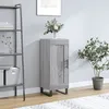 Image de vidaXL Buffet Sonoma gris 34,5x34x90 cm Bois d'ingÃ©nierie