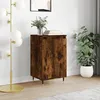 Image de vidaXL Buffet chÃªne fumÃ© 40x35x70 cm bois d'ingÃ©nierie