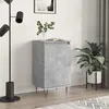 Image de vidaXL Buffet gris bÃ©ton 40x35x70 cm bois d'ingÃ©nierie