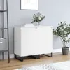 Image de vidaXL Buffets 2 pcs blanc 40x35x70 cm bois dÂ¿ingÃ©nierie