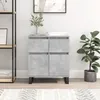 Image de vidaXL Buffet Gris bÃ©ton 60x35x70 cm Bois d'ingÃ©nierie
