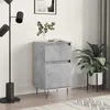 Image de vidaXL Buffet gris bÃ©ton 40x35x70 cm bois d'ingÃ©nierie