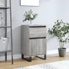 Image de vidaXL Buffet sonoma gris 40x35x70 cm bois d'ingÃ©nierie