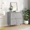 Image de vidaXL Buffet Gris bÃ©ton 60x35x70 cm Bois d'ingÃ©nierie