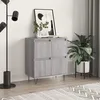 Image de vidaXL Buffet Sonoma gris 60x35x70 cm Bois d'ingÃ©nierie