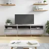 Image de vidaXL Meuble TV sonoma gris 150x30x44,5 cm bois d'ingÃ©nierie