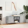 Image de vidaXL Armoire Ã  disques gris bÃ©ton 85x38x48 cm bois d'ingÃ©nierie