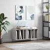 Image de vidaXL Armoire Ã  disques sonoma gris 100x38x48 cm bois d'ingÃ©nierie