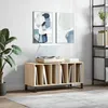 Image de vidaXL Armoire Ã  disques chÃªne sonoma 100x38x48 cm bois d'ingÃ©nierie