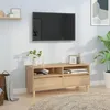 Image de Vidaxl Meuble Tv ChÃªne Sonoma 100x34,5x44,5 Cm Bois D'ingÃ©nierie