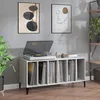 Image de vidaXL Armoire Ã  disques sonoma gris 100x38x48 cm bois d'ingÃ©nierie