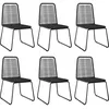 Image de Vidaxl Ensemble De Bar De Jardin 11 Pcs Avec Coussins Gris Poly Rotin