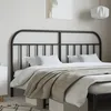Image de Vidaxl TÃªte De Lit MÃ©tal Noir 180 Cm