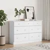 Image de vidaXL Commode ALTA blanc 112x35x73 cm bois massif de pin