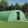 Image de Vidaxl Serre Avec Cadre En Acier Vert 50 MÂ² 10x5x2,3 M