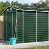 Image de Vidaxl Abri De Jardin Vert 191x555x198 Cm Acier GalvanisÃ©