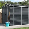 Image de Abri De Jardin RÃ©sistant Aux IntempÃ©ries Cabine ExtÃ©rieure Acier GalvanisÃ© 191x470x198 Cm