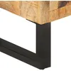 Image de Vidaxl Buffet 80x30x71 Cm Bois De Manguier Brut Massif Et MÃ©tal