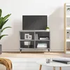 Image de vidaXL Meuble TV sonoma gris 69,5 x 30 x 50 cm bois d'ingÃ©nierie