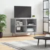 Image de vidaXL Meuble TV gris bÃ©ton 69,5x30x50 cm bois d'ingÃ©nierie