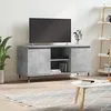 Image de vidaXL Meuble TV gris bÃ©ton 104x35x50 cm bois d'ingÃ©nierie