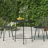 Image de vidaXL Buffet noir 57x35x70 cm bois d'ingÃ©nierie