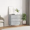 Image de vidaXL Buffet Gris bÃ©ton 60x35x70 cm Bois d'ingÃ©nierie