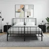 Image de vidaXL Tables de chevet 2 pcs noir 40x40x50 cm bois d'ingÃ©nierie