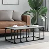 Image de vidaXL Table basse sonoma gris 100x50x35,5 cm bois d'ingÃ©nierie