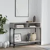 Image de vidaXL Table console sonoma gris 100x30,5x75 cm bois d'ingÃ©nierie