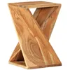 Image de vidaXL Table console sonoma gris 75x34,5x75 cm bois d'ingÃ©nierie