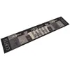 Image de vidaXL Tapis de cuisine lavable impression cafÃ© noir 60x300 cm velours